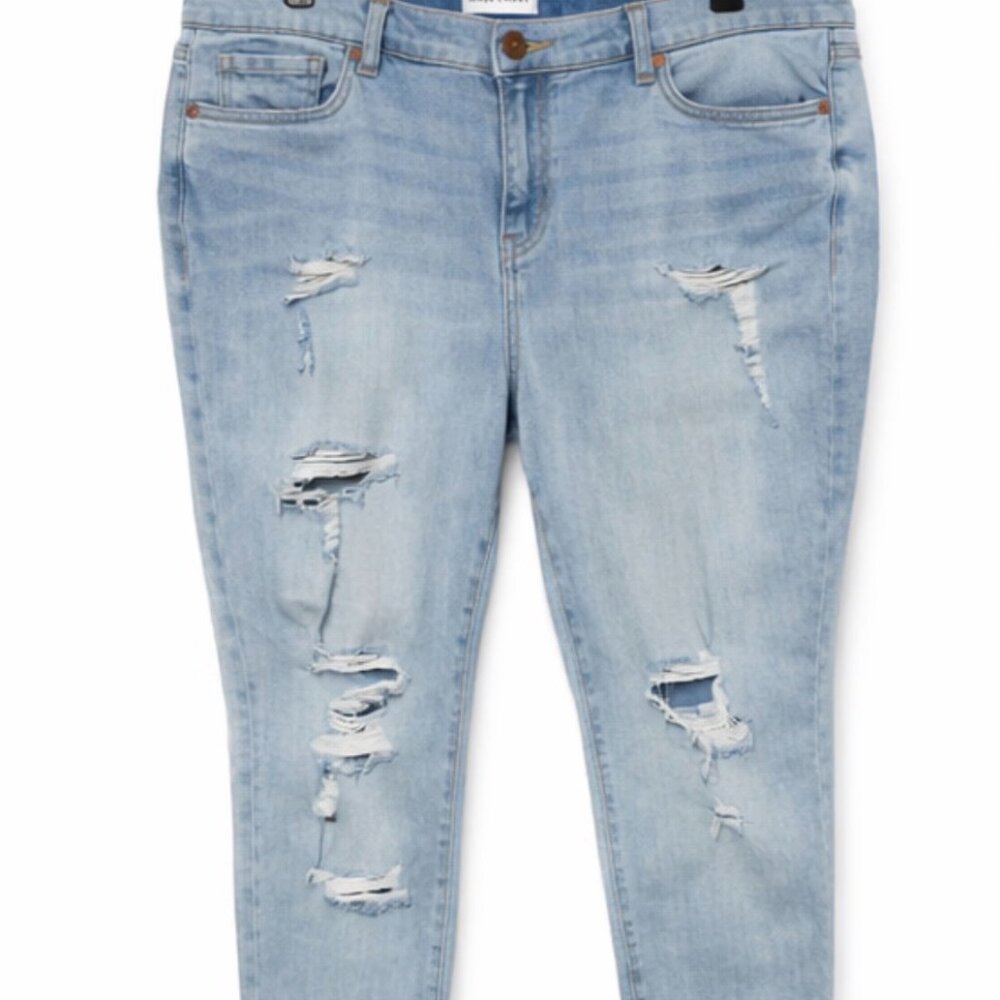 Lane Bryant Stretch Jeans Size 22P Light Wash 👖🌤️ 💎 BUNDLE & SAVE